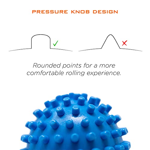 ProStretch Footy, Textured Massage Ball for Plantar Fasciitis & Foot Pain - size: One Size