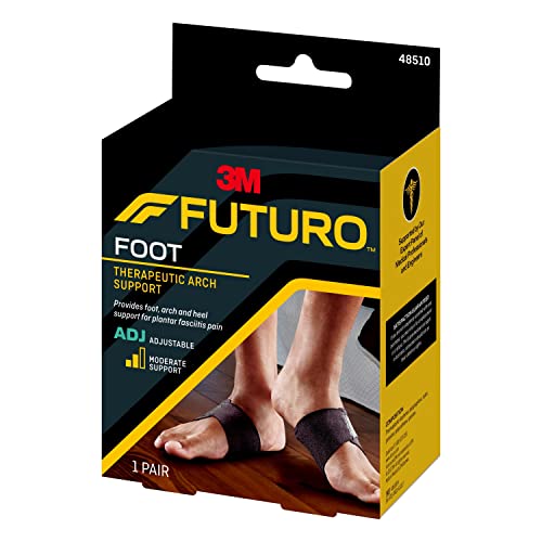 FUTURO Therapeutic Arch Support, Helps Relieve Symptoms of Plantar Fasciitis, Adjustable - style: Day