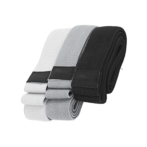 Small Resistance Bands Set, Workout Bands for Legs and Booty, Non Slip Exercise Bands with High Elasticity for Hip Thigh Abs Training, Durable Cotton Polyester Loop Bands for Home