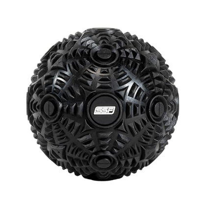 Massage Ball - Deep Tissue Muscle Knot Release Tool - Back, Legs, Shoulders, and More (3" Black Massage Ball) - color: 3" Black Massage Ball