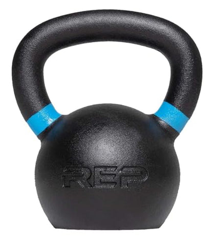 REP Fitness Kettlebell Set and Singles, 4kg to 24kg, 9lb to 53lb Weight Range, Cast Iron, Strength Exercise Training, Home Gym, Power Workout Equipment, Free Weights, Dumbbell Alternative - style: 12 kg