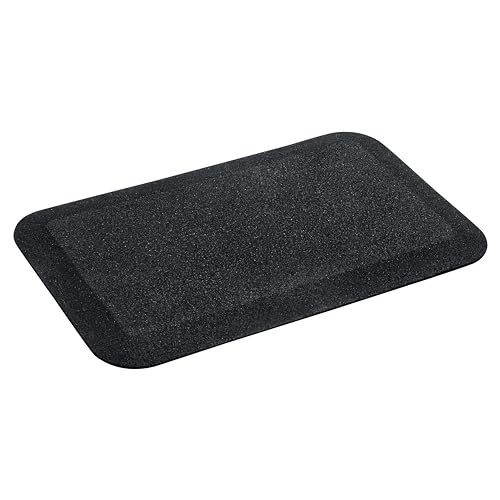 Playground Safety Rubber Wearmat for Swingsets and Slides - 1" Thick X 24" W X 40" L (1 Pack, Black)