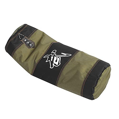 Bnineteenteam Heavy Punching Bag,Training Boxing Bag with Chain for Adults Men Women(Empty) - color: Green, size: 80 cm