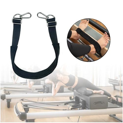 Pilates Equipment Hook and Tie Straps,Equipoise Body Cotton Straps,Suitable for Pilates Core Bed Accessories,Balance Training -Thickened Material 27.6 in.