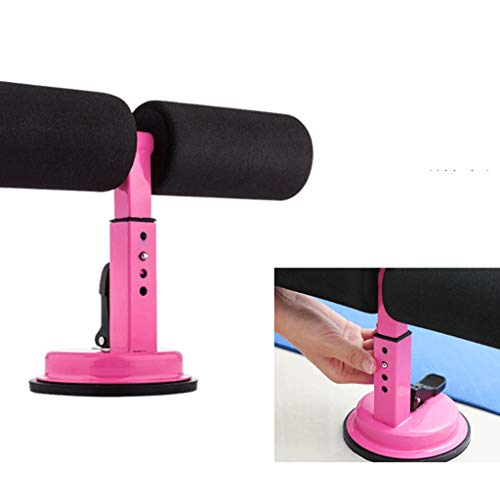 Self Suction Sit Up Bar Assist Height Adjustable Sit-ups Assistant Device Fitness Abdominal Muscle Training Exercise Home Gym Workout Equipment - color: E