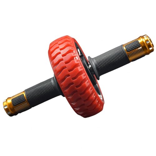 Single-wheel Stable Abdominal Great Easy To Assemble Ab Wheel Roller Working Out Power Exercise Wheel Muscle-strength - size: Red