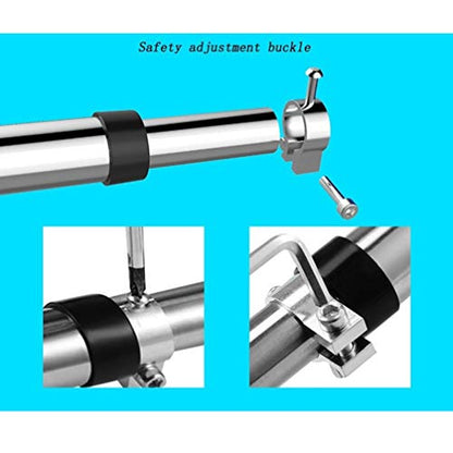 Pull-Up Bars Horizontal Bar Corridor,Doorway- No Screws-home Resistance Band Workout Equipment, Arm Trainer,130-176cm, Load 150kg