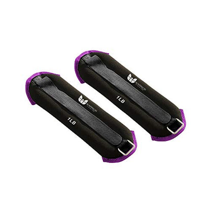 Warrior Adjustable Length Ankle Wrist Weights Pair for Arm and Leg Exercise, Aerobics, Walking, Running, Physical Therapy and Fitness Cardio Strength Training