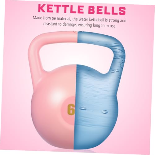 6kg Water Filled Kettlebell for Strength Training and Gym Workouts Soft PE Material Adjustable Weight for Men and Women for Home and Travel Exercise Equipment
