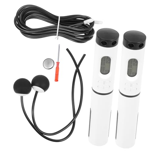 Luxshiny Smart Digital Cordless Jump Rope with Counter Indoor Skipping Rope for Fitness Exercise Design Anti-tangle Skipping for Men and Women