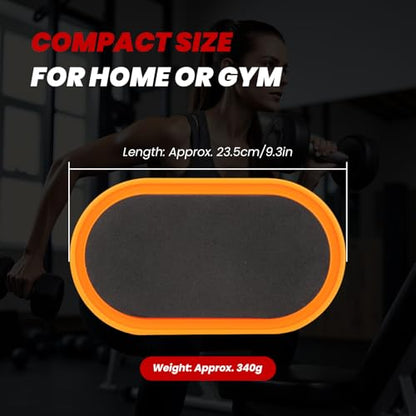 2Pcs Fitness Sliders Yoga Sliding Disks Exercise Sliders Carpet Fitness Disc Training Slider for Working Out, Exercise Sliding Plates for Abdominal Core Strength Training