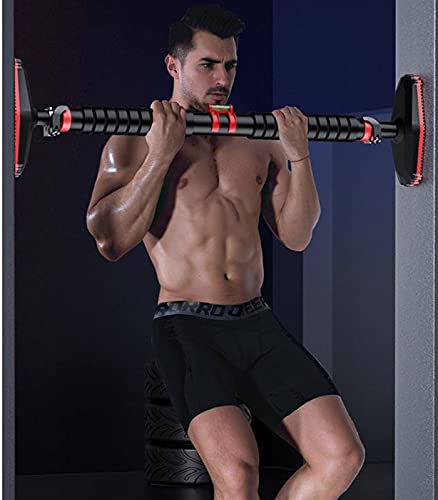Portable Pull-Up Bar for Doorway Adjustable 90 to 120Cm No Screw Chin Up Bar for Strength Training Fitness