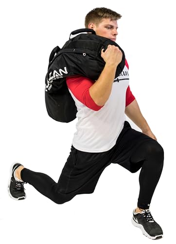 Vulcan Sandbag Trainer – Adjustable Heavy-Duty Workout Sandbag for Strength Training and Functional Fitness | 1050D Ballistic Nylon, Reinforced Filler Bags, Multi-Grip Handles for Cross-Training - size: Medium