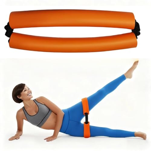 Hip & Core System, Resistance Loop to Stretch, Core Fitness Glute Workout Bands,Working for Home Gym Outdoor,Gift for Fitness Enthusiasts - color: Orange
