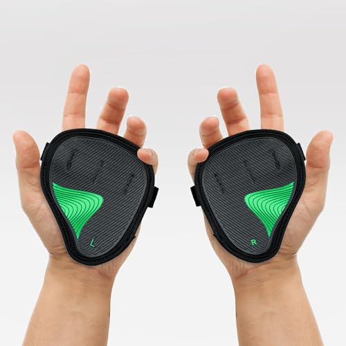 Neoprene Gym Grip Pads for Weight Lifting – Non-Slip Hand Grips for Men & Women – Workout Gloves Alternative for Pull Ups, Deadlifts, Fitness & Training – Easy Lifting Grips Gym Pads