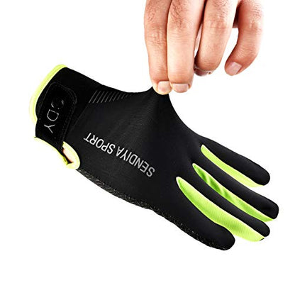 YHT Workout Gloves, Full Palm Protection & Extra Grip, Gym Fishing Fencing Gloves for Weight Lifting, Training, Fitness, Exercise (Men & Women)