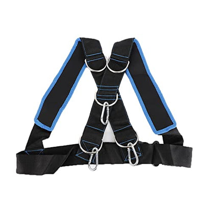 Speed Strength Training Sled Sturdy Cord Set Shoulder Harness Sturdy Band Belt Sports Equipment Harness Workout Trainer Pull Strap Sprint Overspeed Training