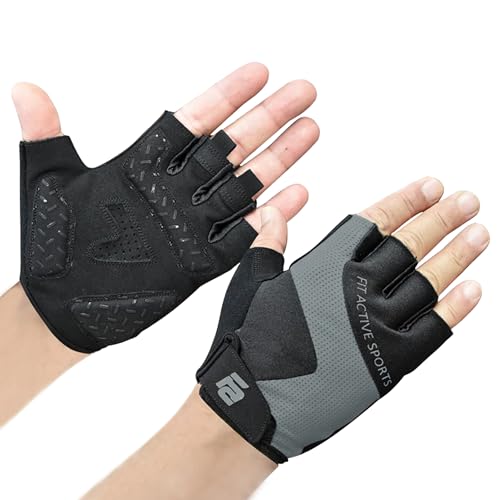 Max Grip Weight Lifting Workout Gloves for Gym Lifting, Biking, Fitness Training | Lightweight, Breathable, Non Slip | Men and Women