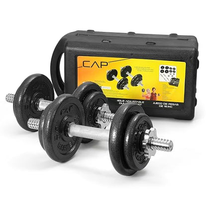 Cap Barbell Adjustable Dumbbell Weight Set | Multiple Options