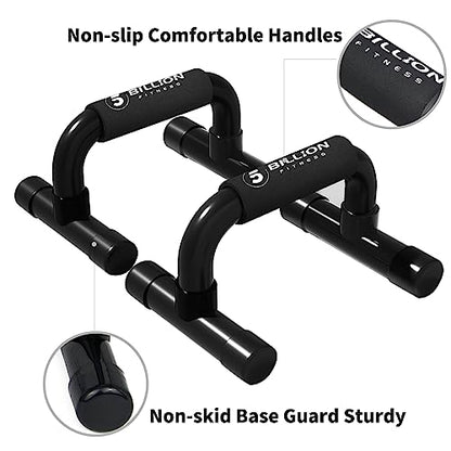 Push up Bars,5BILLION Strength Training Push Up Handle,Portable Calisthenics Bar for Home Gym Workout, Pushup Bar Calisthenics Equipment,Up to 330Lbs