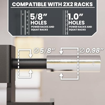 Synergee Safety Straps – Fits 2x2 2x3 3x3 Racks 750 lb - color: a) 2x2 x 23"