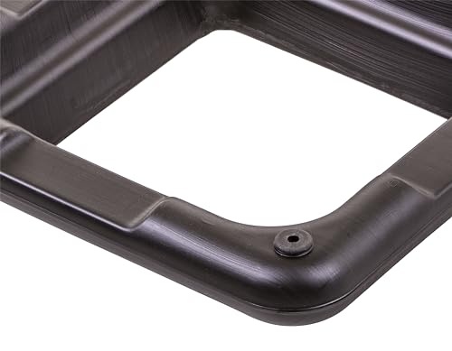 The Step (Made in the USA) Original Health Club Aerobic Step Risers in Black for Use with The Step Aerobic Platform – Health Club Size (2 count)