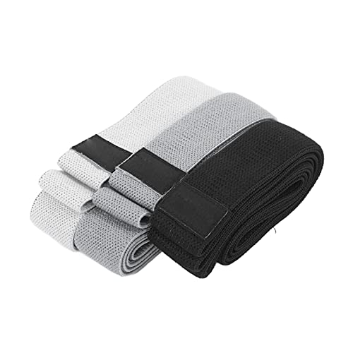 Bands Set, Workout Bands for Women and Men, Non Slip Leg with Built in Rubber Latex Thread, 3 Pack Exercise for Booty, Ts,