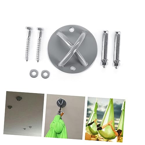 LIOOBO Indoor/Outdoor for Boys and Girls Mounting Bracket Wall Anchor Bracket for Resistance Trainers Stretching Rope