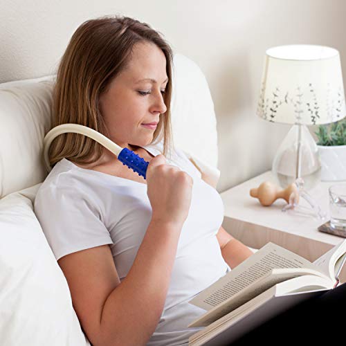 Body Back Mini FSA Eligible - Handheld Neck and Shoulder Massager, Trigger Point Massage Tool, Pressure Point Pain Relief, Deep Tissue Self Massager