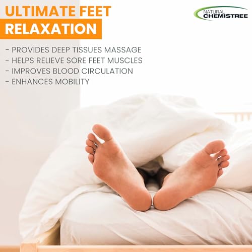 Foot Massage Roller Spikey Ball Set - for Plantar Fasciitis Relief, Acupressure Trigger Point Therapy, Whole Body Muscle Massager for Heel & Foot Arch Pain, Wrist, Shoulder & Neck