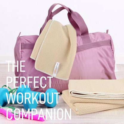 SUNLAND Microfiber Sports Workout Towels Fast Drying Fitness Sweat Towels for Men & Women Lightweight Multi-Purpose Gym Exercise Towel Hot Yoga Hiking Sauna