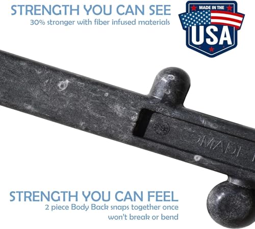 Body Back FSA Eligible Ultimate Trigger Point Release Sports Bundle, Relief from Cramping Soreness, Tightness in Legs, Feet & Back, Deep Muscle Massage (Buddy Black 2.0 + Foot Star)