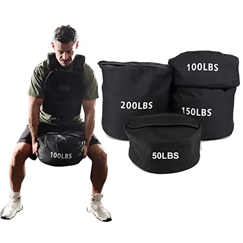 Strongman Sand Bag - Training Sandbag, Heavy Duty Workout Sandbags Fitness Weights Sandbags for Training, Fitness, Lifting, Cross-Training Workouts, Exercise and Military Conditioning - size: 200LB