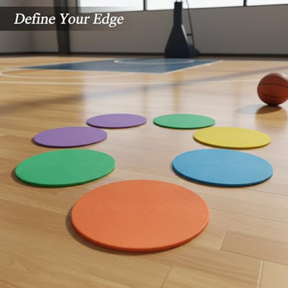 Flat TPE Training Marker Disc for Soccer and Agility Drills, 9.1 Inch (1 PC)