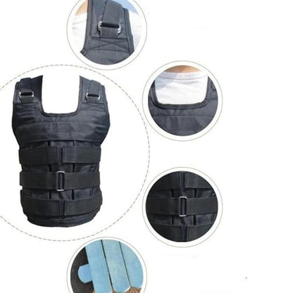 Weight Vest for Fitness Training, Adjustable Body Weight Jacket
