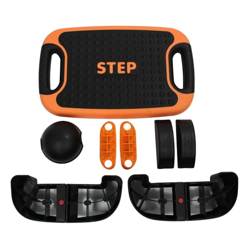 4-in-1 Step Up Platform, Adjustable Aerobic Balance Board