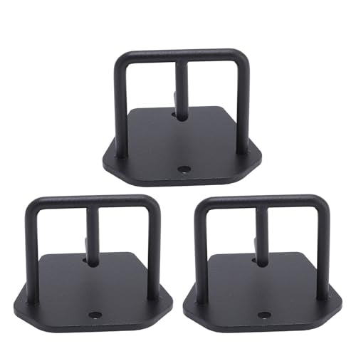 L Shaped Exercise Band Wall Anchor Heavy Duty Metal Mount for Home Gym Space Saving Workout Anchor with 300lbs Capacity