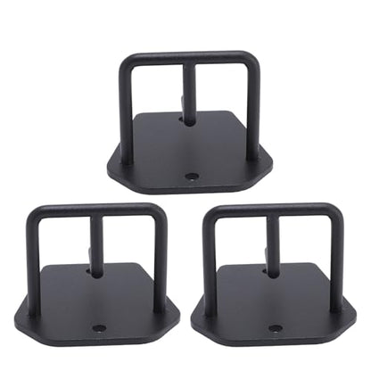 L Shaped Exercise Band Wall Anchor Heavy Duty Metal Mount for Home Gym Space Saving Workout Anchor with 300lbs Capacity