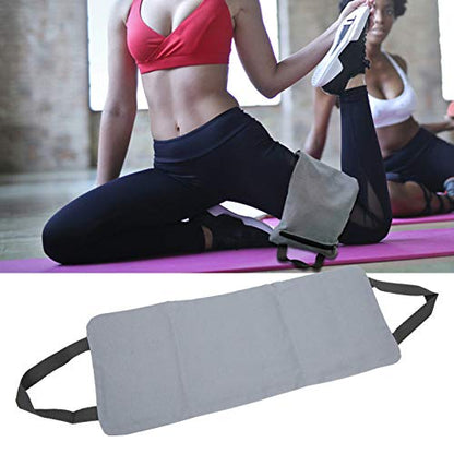 Thin Arm Yoga Sandbag, Workout Freeweight Training Bag for Leg Slimming and Fitness, Adjustable Fill Weight Sandbag with Leakproof Inner Liner and Carry Handles for Home - color: Gray
