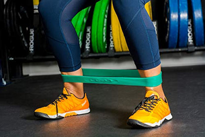 Pure Band - Latex-Free Professional Resistance Bands for Working Out, Stretching, Rehab, & Physical Therapy - Premium, Stretch Bands for Exercise & Recovery - Super Strong Exercise Bands - color: GREEN - HEAVY RESISTANCE