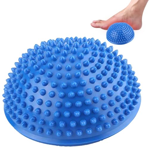 VGEBY Foot Massage Half Ball Balance Exercise Pods Spiky for Deep Tissue Foot Muscle Therapy