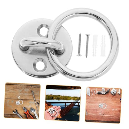 balacoo Ceiling Anchors Heavy Duty Battle Rope Wall Mount Aerial Ceiling Mount for Suspension Straps and Hammock Hooks