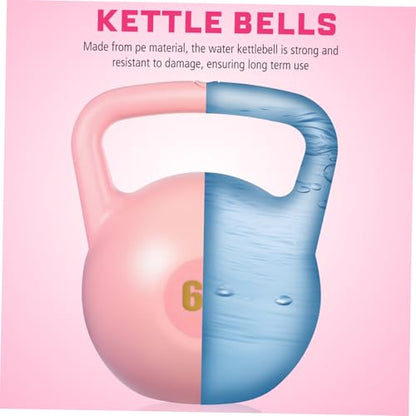 Yardwe Portable Water Filled Kettlebell Pe Material for Home Workout Travel Fitness