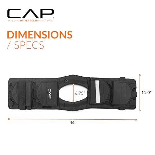 CAP Adjustable Weighted Vest 20–150 lbs for Strength Training, Running & Workouts, Weight Vest for Men & Women, Fitness Training Vest - style: 50lbs