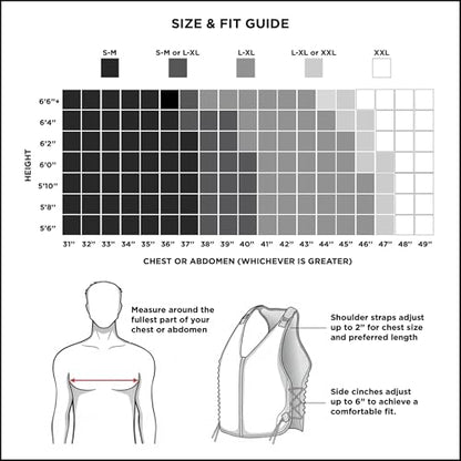 Men's G-Vest Icon Weighted Vest, 10 lb Base Weight - color: Black Earth, size: S-M