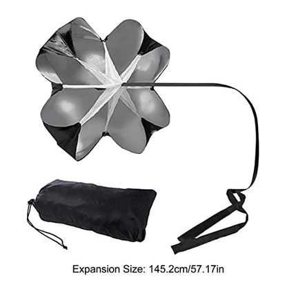 Speed Resistant Parachute, Running Speed Chute Parachute with Adjustable Strap Speed Training ResistanceUmbrella for Acceleration Training