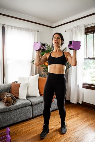 24 lb Sport Dumbbell by PowerBlock - color: Lavender