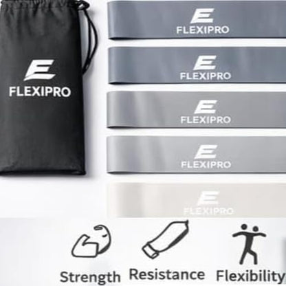 Resistance Bands Set, 5 Levels Exercise Bands with Handles, Door Anchor & Carry Bag, Home Gym Workout Equipment for Men & Women