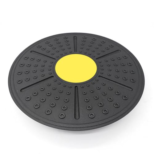Fitness Balance Board Equilibrium Training Tool Yellow Non-slip Balance Exercise Pedal for Home Workout and Rehabilitation