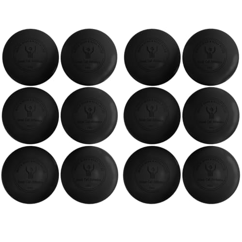 GCA Pro Lacrosse Official Game Ball NFHS College Approved Velocity 6 Pack LAX Field Tournament Rubber Practice (Black, 6 Balls)